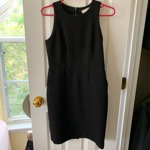 Loft black office dress